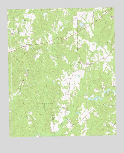 Newnan SW, GA USGS Topographic Map