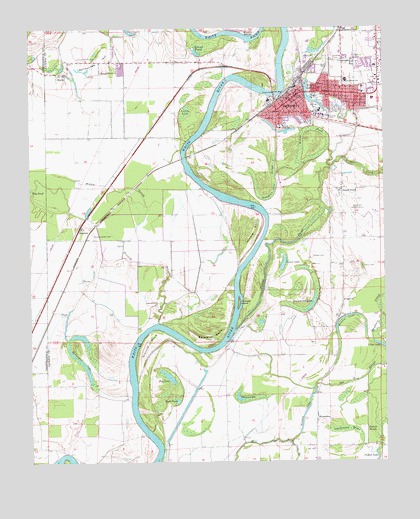 Newport, AR USGS Topographic Map
