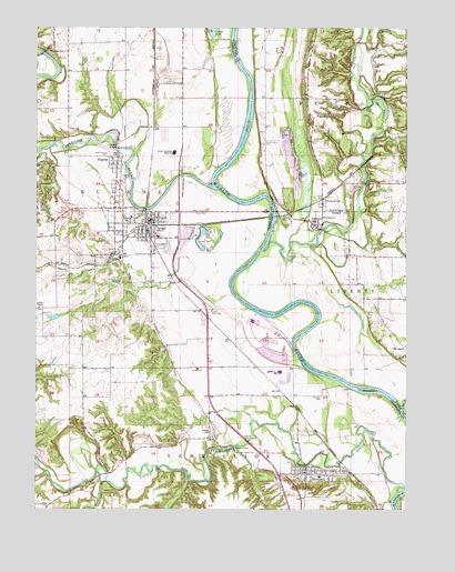 Newport, IN USGS Topographic Map