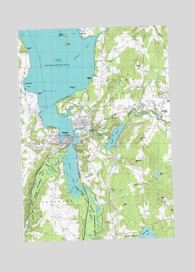 Newport, VT USGS Topographic Map