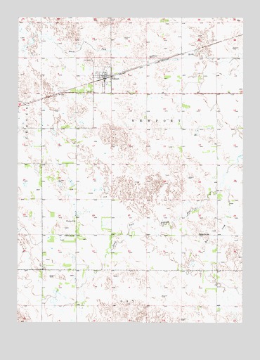 Newport, NE USGS Topographic Map