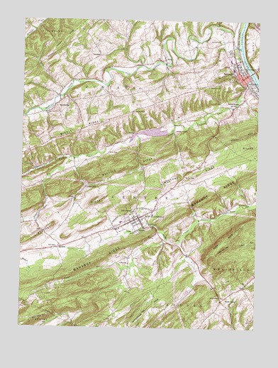 Newport, PA USGS Topographic Map