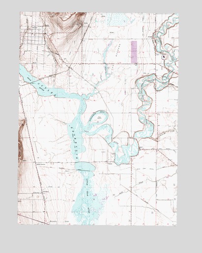 Newton, UT USGS Topographic Map
