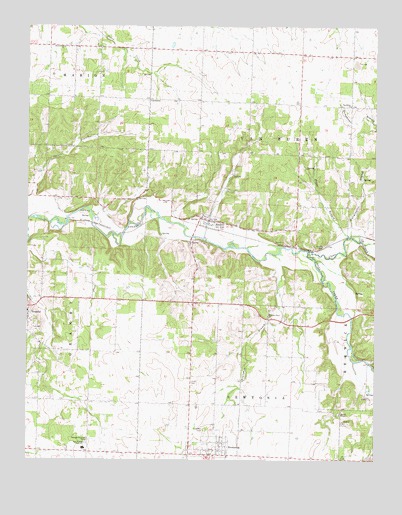 Newtonia, MO USGS Topographic Map