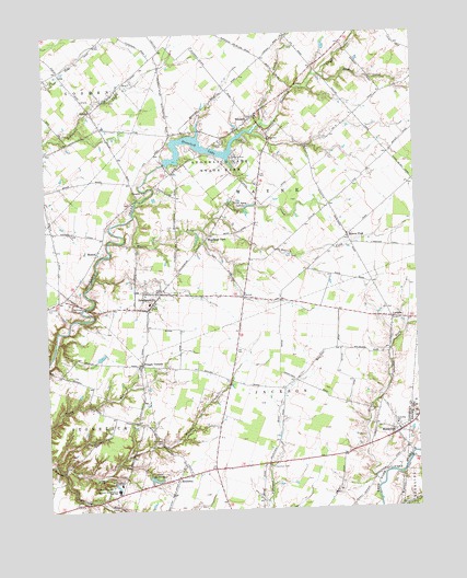 Newtonsville, OH USGS Topographic Map