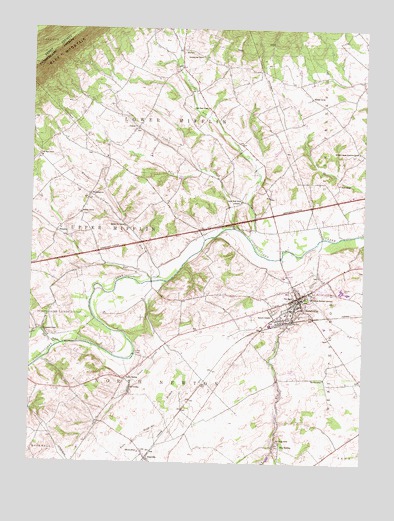 Newville, PA USGS Topographic Map