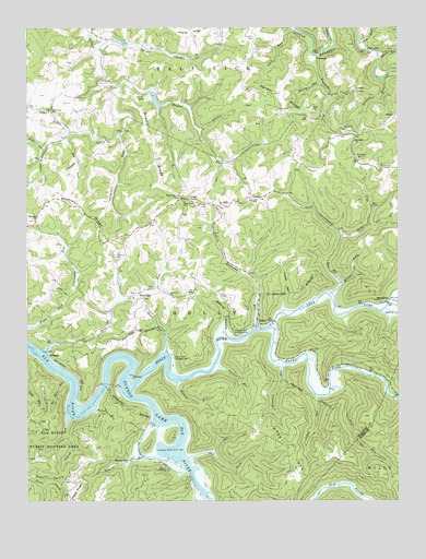 Newville, WV USGS Topographic Map