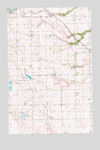 Niagara, ND USGS Topographic Map