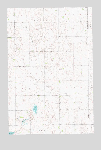 Niagara SW, ND USGS Topographic Map
