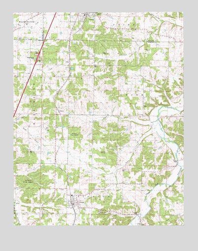 Niangua, MO USGS Topographic Map