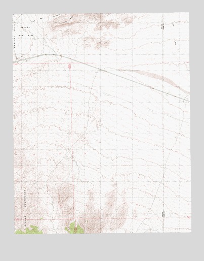 Niavi Wash, NV USGS Topographic Map
