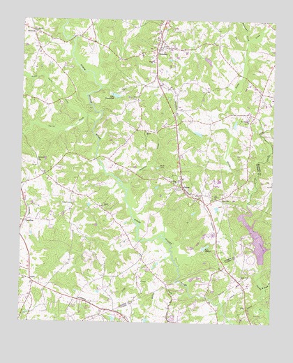 Nicholson, GA USGS Topographic Map