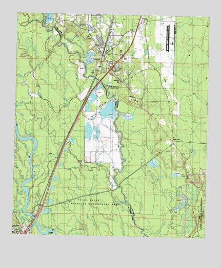 Nicholson, MS USGS Topographic Map