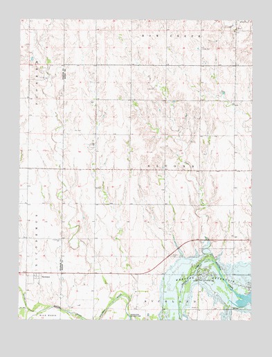 Nicodemus, KS USGS Topographic Map