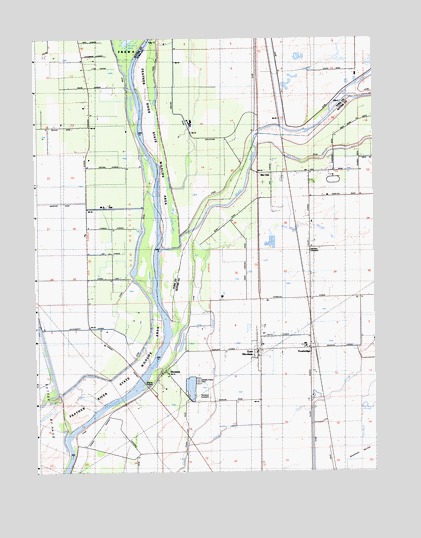 Nicolaus, CA USGS Topographic Map