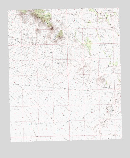 Ninetysix Ranch, NM USGS Topographic Map