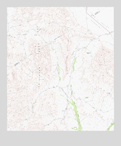 Ninetysix Ranch, TX USGS Topographic Map