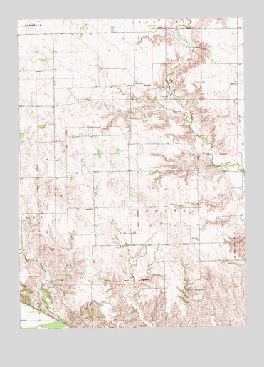 Niobrara NW, SD USGS Topographic Map
