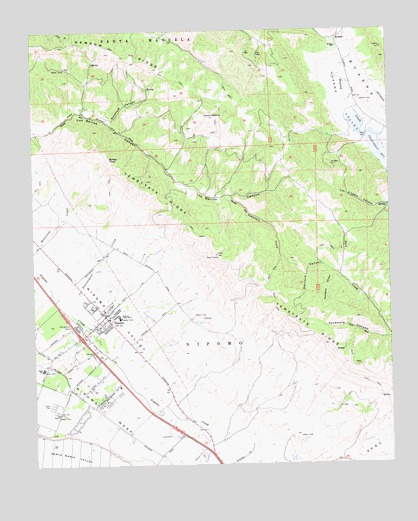 Nipomo, CA USGS Topographic Map