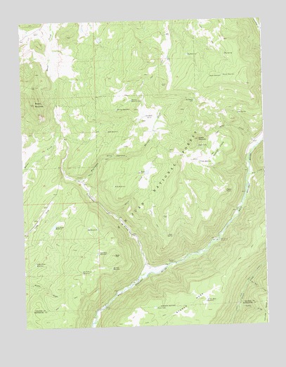 Nipple Mountain, CO USGS Topographic Map