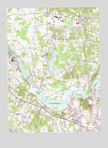 Niskayuna, NY USGS Topographic Map