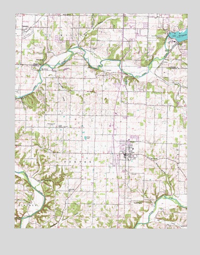 Nixa, MO USGS Topographic Map