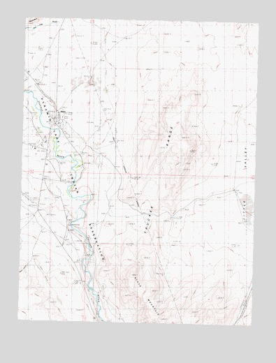 Nixon, NV USGS Topographic Map