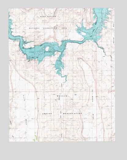 No Mans Mesa North, UT USGS Topographic Map