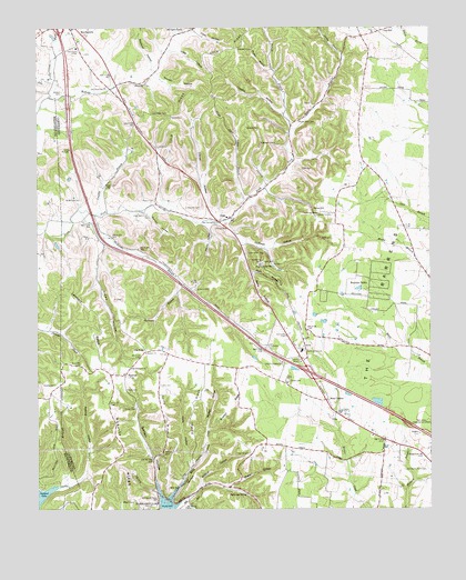 Noah, TN USGS Topographic Map