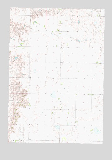 Akaska NW, SD USGS Topographic Map