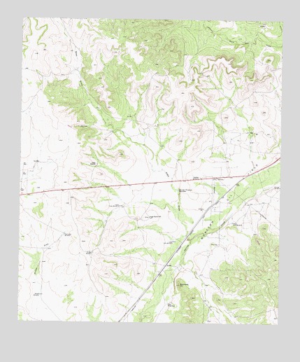 Noelke, TX USGS Topographic Map