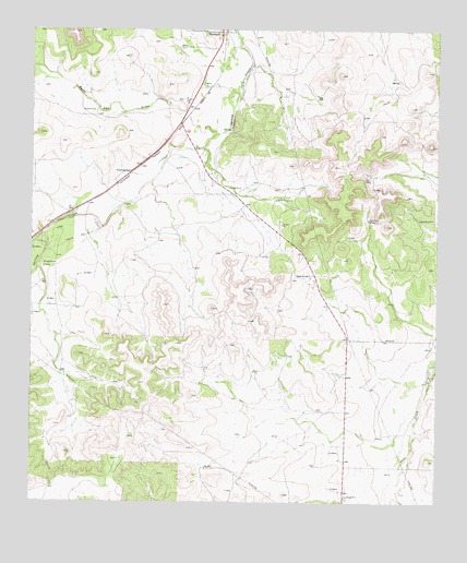 Noelke NE, TX USGS Topographic Map