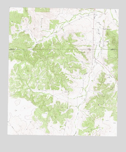 Noelke SE, TX USGS Topographic Map