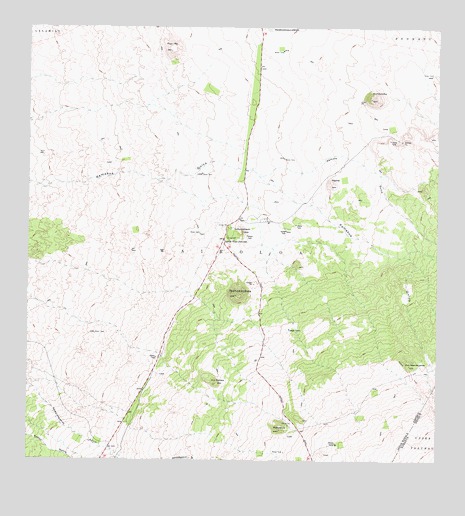 Nohonaohae, HI USGS Topographic Map