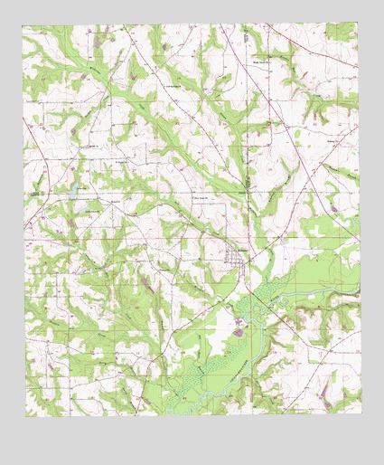Bellwood, AL USGS Topographic Map