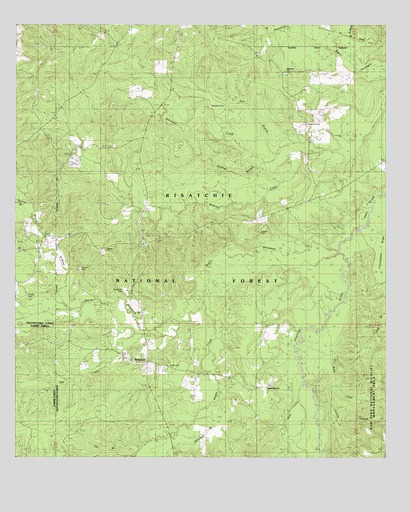 Bellwood, LA USGS Topographic Map