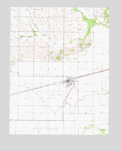 Norborne, MO USGS Topographic Map