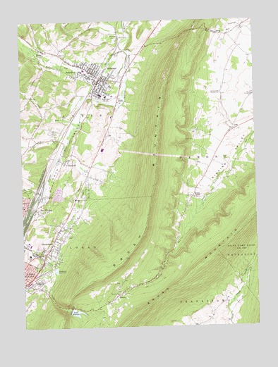 Bellwood, PA USGS Topographic Map