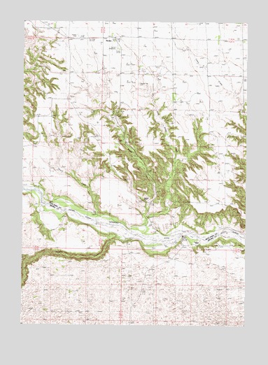Norden, NE USGS Topographic Map