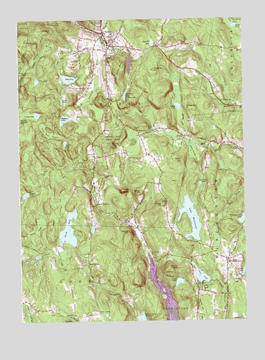 Norfolk, CT USGS Topographic Map