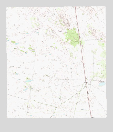 Norias, TX USGS Topographic Map
