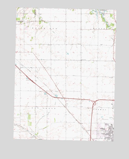 Normal West, IL USGS Topographic Map