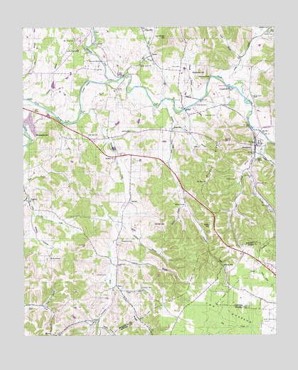 Normandy, TN USGS Topographic Map