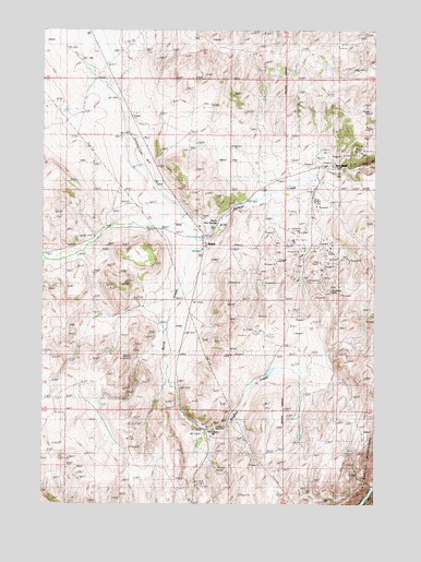 Norris, MT USGS Topographic Map