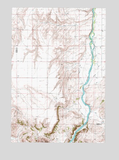 Norris NE, MT USGS Topographic Map