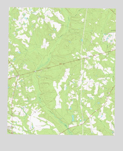 Norristown, GA USGS Topographic Map