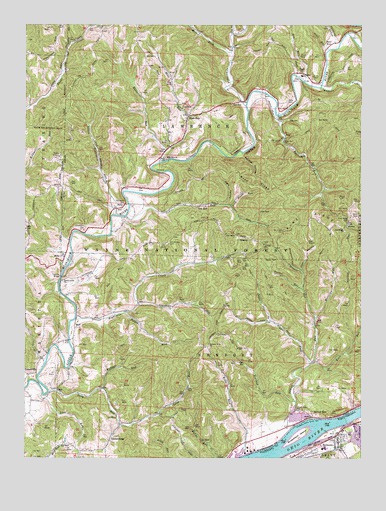 Belmont, WV USGS Topographic Map