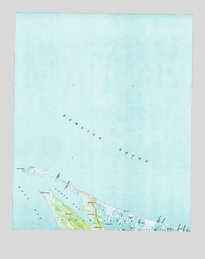 North Bay, NC USGS Topographic Map