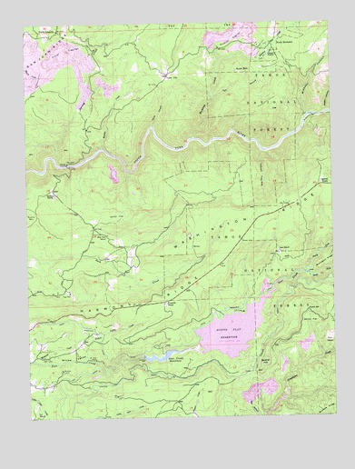 North Bloomfield, CA USGS Topographic Map