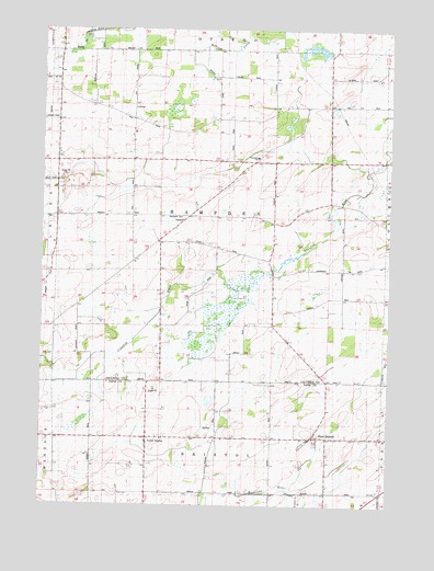 North Bristol, WI USGS Topographic Map